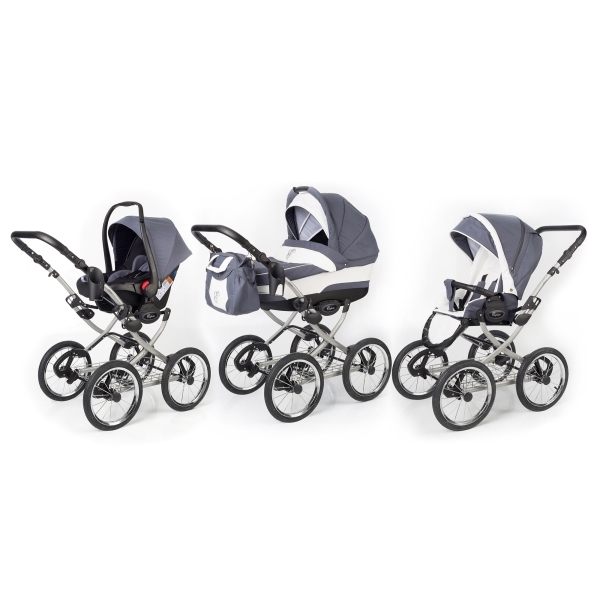 Фото Детская коляска Esspero Classic 3 в 1, шасси Grey, реальные фотографии клиентов | Коляски-Кроватки.Ру