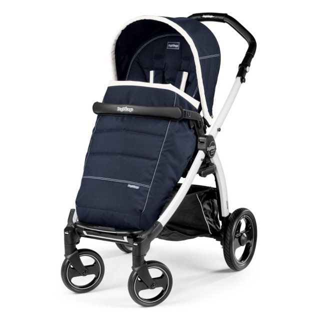 Фото Детская прогулочная коляска Peg-Perego Book S Plus Pop-Up, шасси White, реальные фотографии клиентов | Коляски-Кроватки.Ру