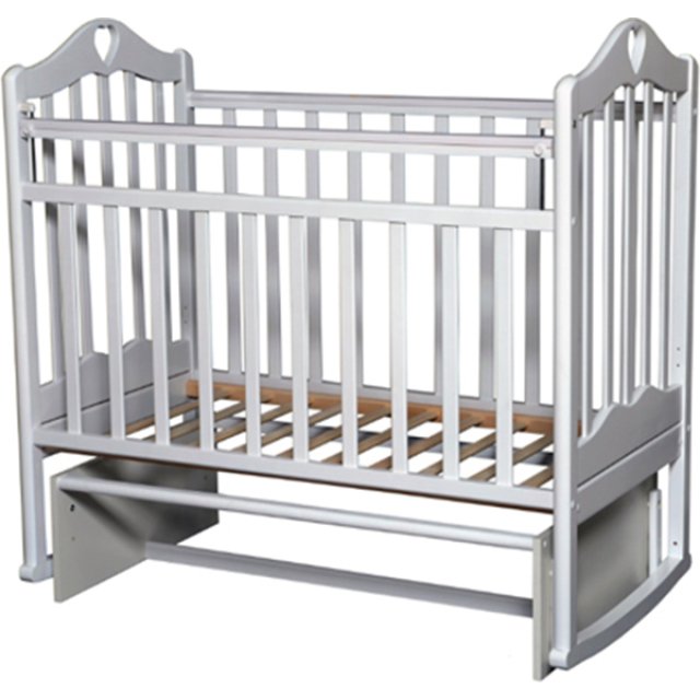 Детская кроватка Антел Каролина 3 поперечный маятник,без ящика - Фото