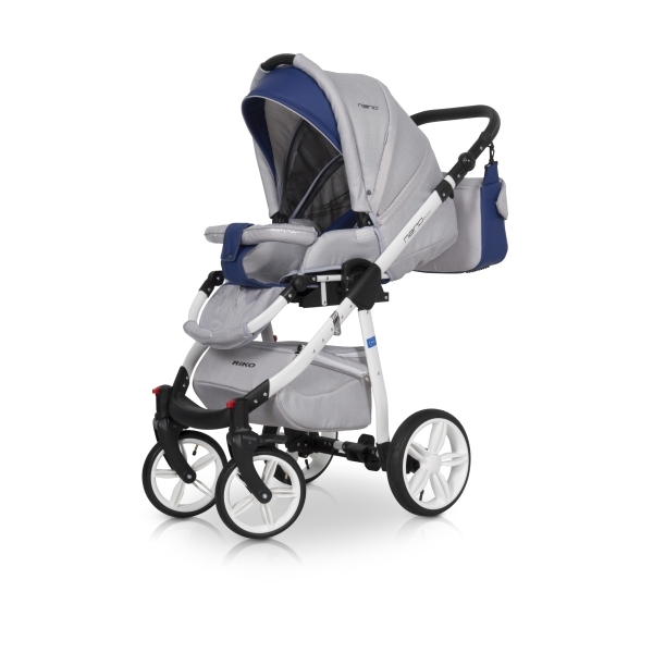 Детская коляска Riko Nano Ecco 3 в 1, эко-кожа фото 3