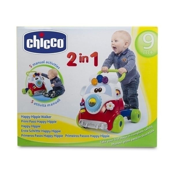 Игровой центр-ходунки Chicco Забавный автобус фото 1