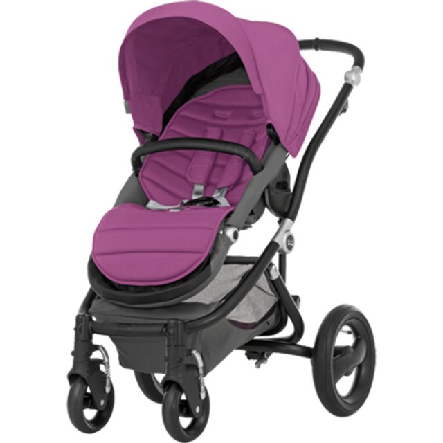 Фото Детская прогулочная коляска Britax Affinity, черное шасси, реальные фотографии клиентов | Коляски-Кроватки.Ру