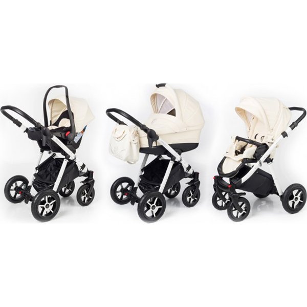 Фото Детская коляска Esspero Newborn Lux 3 в 1, шасси White, реальные фотографии клиентов | Коляски-Кроватки.Ру