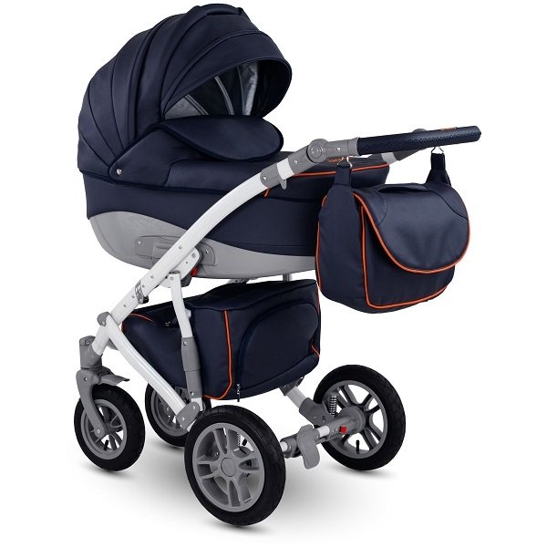 Детская коляска Camarelo Sirion Ecco 3 в 1, эко-кожа Детская коляска Camarelo Sirion Ecco 3 в 1, эко-кожа - Фото