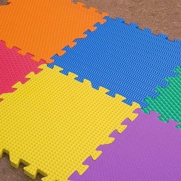 Рельефный коврик-пазл 12" Funkids Сенс-12 без изображений фото 4