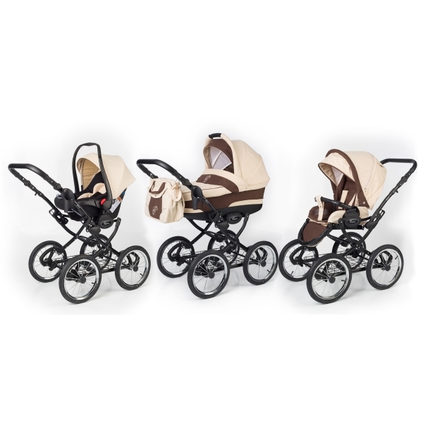 Фото Детская коляска Esspero Classic 3 в 1, шасси Black, реальные фотографии клиентов | Коляски-Кроватки.Ру