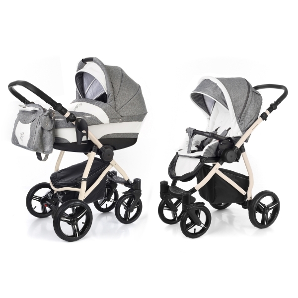 Фото Детская коляска Esspero Newborn Lux 2 в 1, шасси Beige, реальные фотографии клиентов | Коляски-Кроватки.Ру