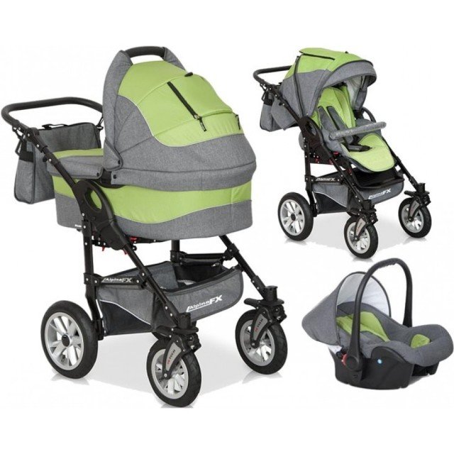Детская коляска Riko Alpina FX 3 в 1 фото 22
