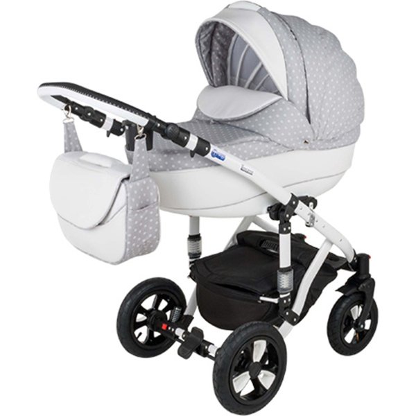 Фото Детская коляска Bebe-mobile Toscana Ecco 2 в 1, эко-кожа, реальные фотографии клиентов | Коляски-Кроватки.Ру