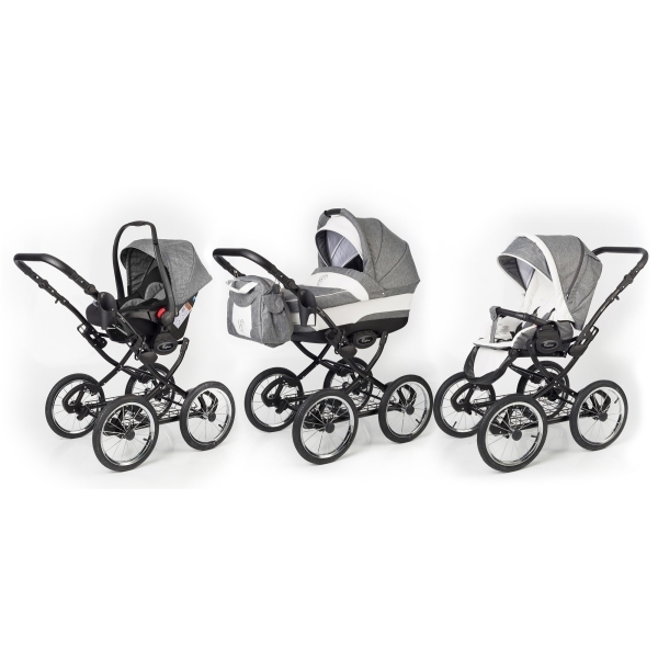 Фото Детская коляска Esspero Classic 3 в 1, шасси Black, реальные фотографии клиентов | Коляски-Кроватки.Ру