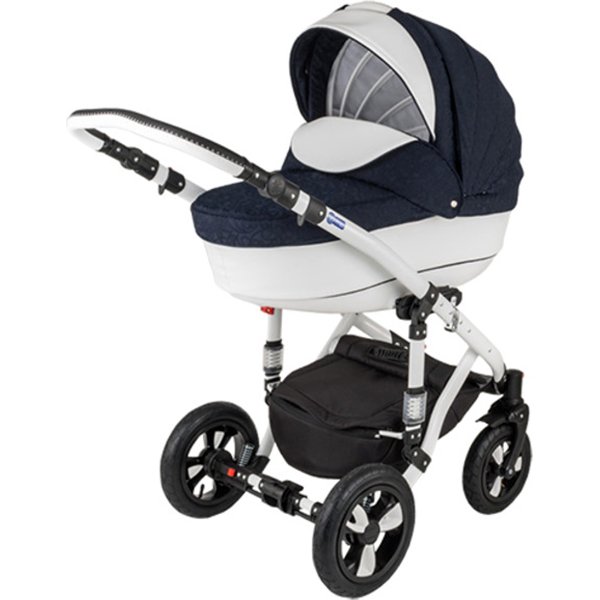 Фото Детская коляска Bebe-mobile Toscana Ecco 2 в 1, эко-кожа, реальные фотографии клиентов | Коляски-Кроватки.Ру