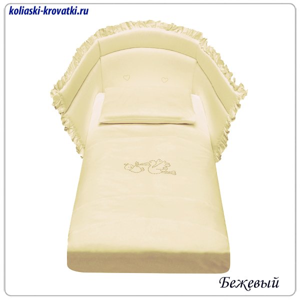 Фото Комплект постельного белья Baby Italia Crystal из 4х предметов, реальные фотографии клиентов | Коляски-Кроватки.Ру