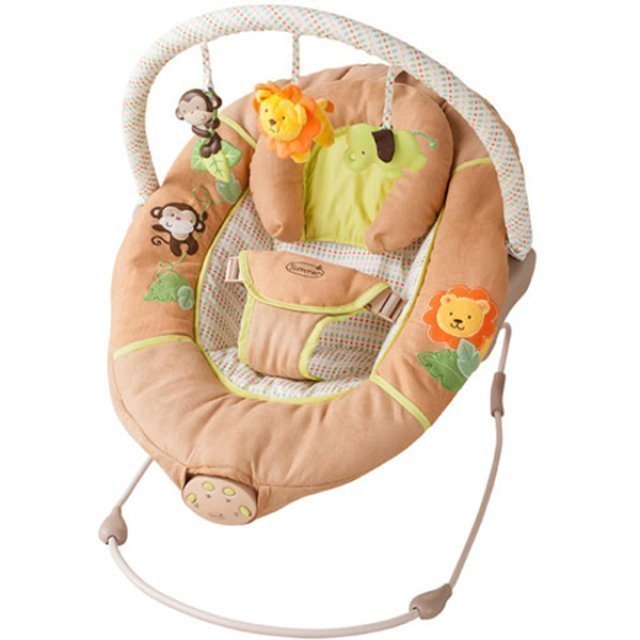 Шезлонг для детей Summer Infant Swingin Safary Шезлонг для детей Summer Infant Swingin Safary - Фото