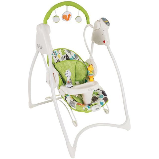 Электрокачели-шезлонг Graco Swing n Bounce Грако Свинг н Баунс 2 в 1 Электрокачели-шезлонг Graco Swing n Bounce Грако Свинг н Баунс 2 в 1 - Фото
