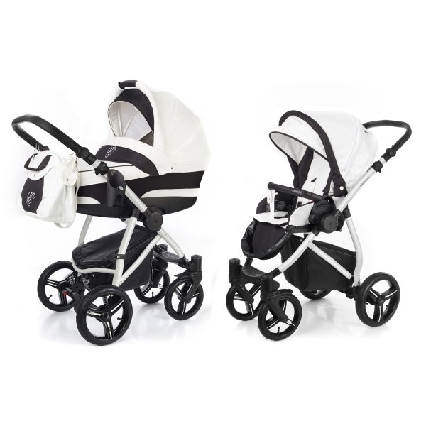 Детская коляска Esspero Newborn Lux 2 в 1, шасси Grey - Фото
