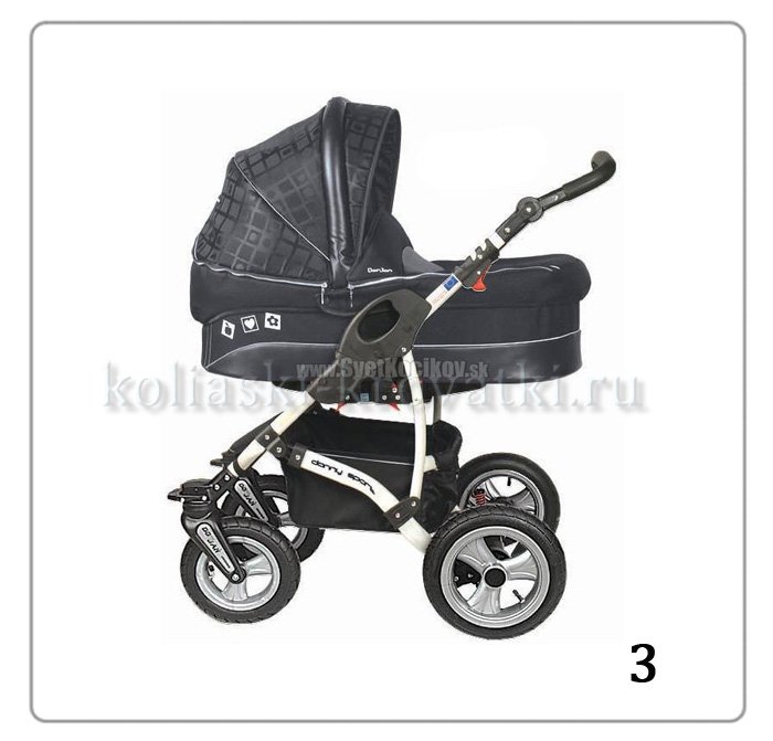 Детская коляска Danny Sport 2 в 1 Prestige Secret Garden фото 11