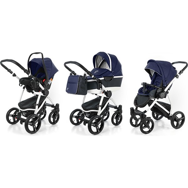Фото Детская коляска Esspero Newborn Lux Alu 3 в 1, шасси White, реальные фотографии клиентов | Коляски-Кроватки.Ру