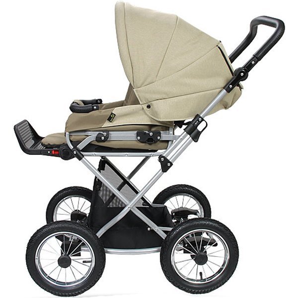 Детская коляска Jedo Classic Bartatina Plus JSE 2 в 1, амортизация на ремнях фото 5