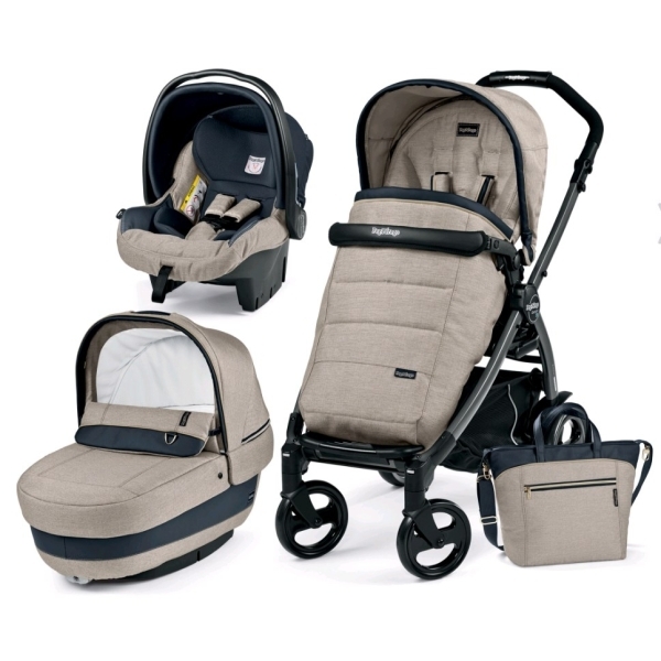 Фото Детская коляска Peg-Perego Book Plus Completo 3 в 1, шасси Jet, реальные фотографии клиентов | Коляски-Кроватки.Ру