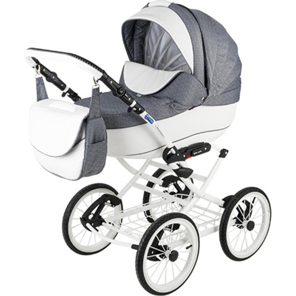 Фото Детская коляска BeBe-Mobile Santana Ecco 2 в 1, ткань+эко-кожа, реальные фотографии клиентов | Коляски-Кроватки.Ру