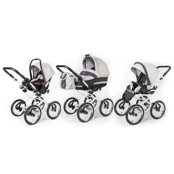 Фото Детская коляска Esspero Classic 3 в 1, шасси White, реальные фотографии клиентов | Коляски-Кроватки.Ру