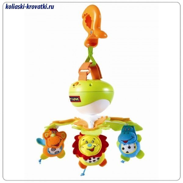 413 Универсальный музыкальный мобиль Tiny Love Веселая Африка фото 3