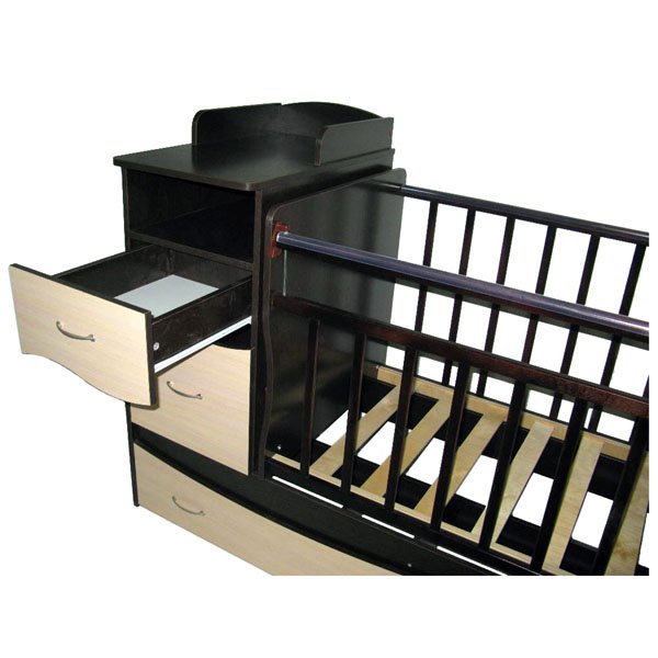 Детская кровать-трансформер Detimport Кроха с маятником фото 3