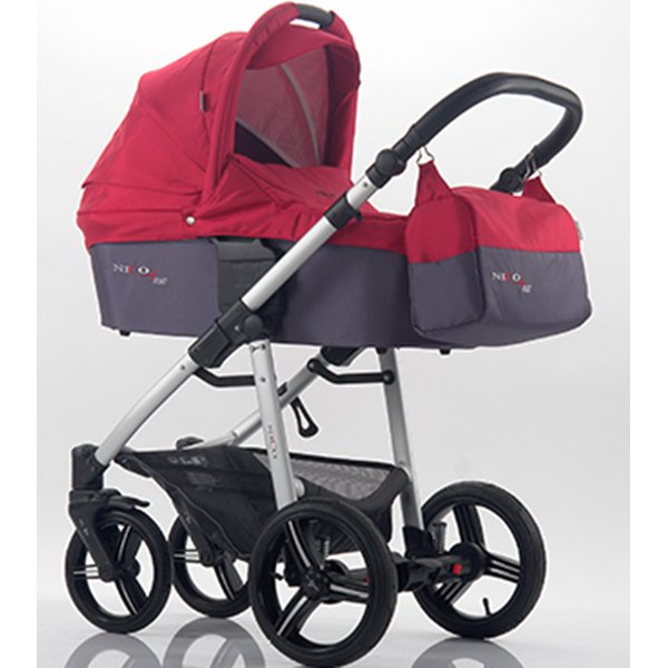 Детская коляска Bebetto Nico Plus 2 в 1 цвет рамы Black - Фото