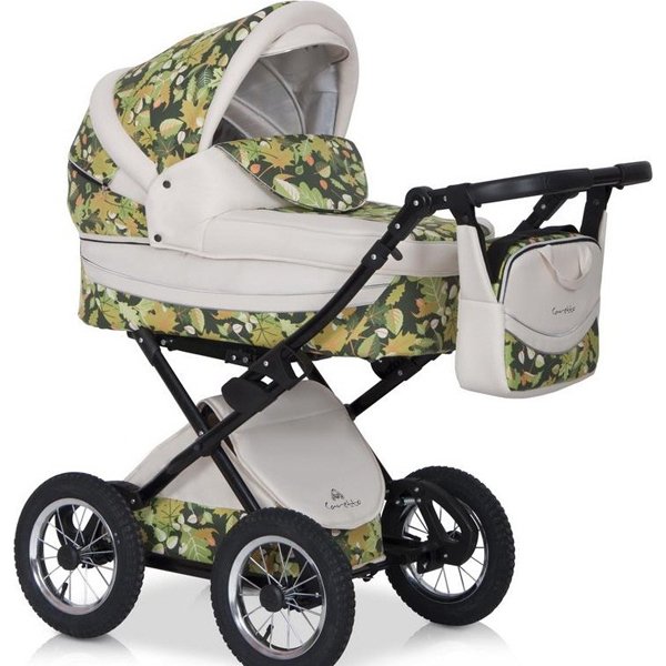 Детская коляска Caretto Angel Leaves Collection 2 в 1 - Фото
