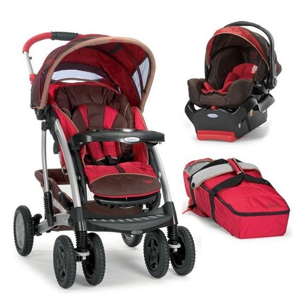 Коляска GRACO Quattro Tour Deluxe TSB 3 в 1 с автокреслом + база Isofix — архивное фото