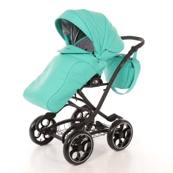 Детская коляска Mr Sandman Maestro 3 в 1, 100% эко-кожа фото 6