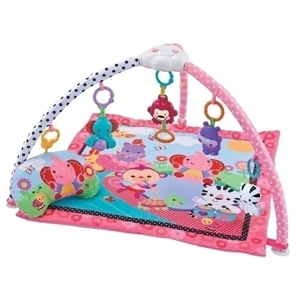 Фото Игровой музыкальный развивающий коврик Fitch Baby Delux Musical Mobile Gym, реальные фотографии клиентов | Коляски-Кроватки.Ру