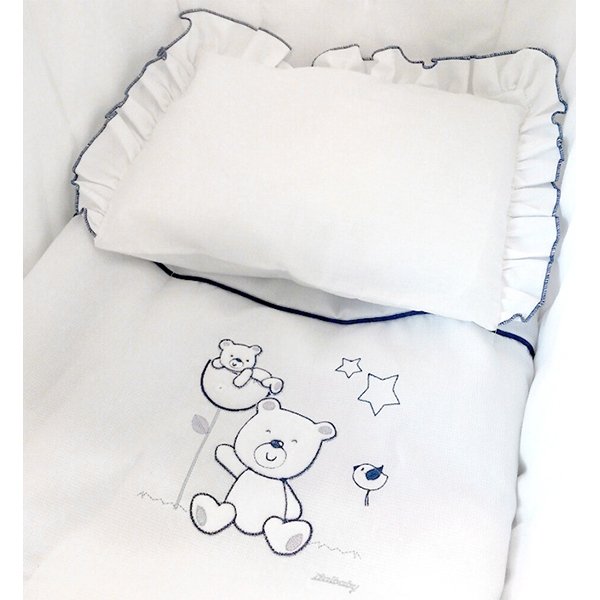 Кроватка-люлька Italbaby Blue Bear фото 1