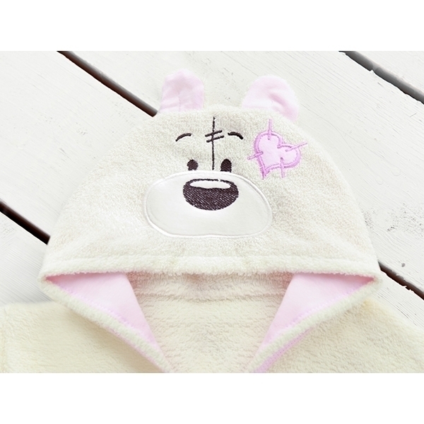 Детский халат Twinklbaby Fun Dry Мишки в подарочной упаковке, размеры на выбор фото 1