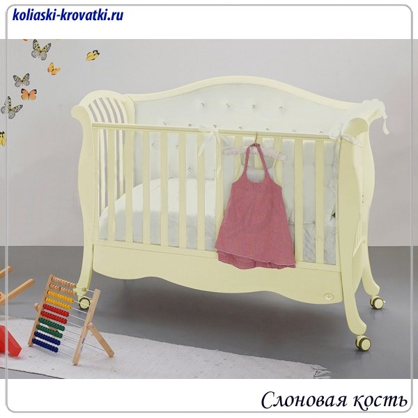 Детская кроватка Bambolina Divine Cristallo Lux - Фото