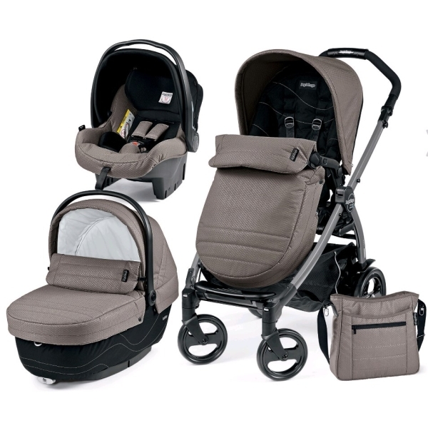 Фото Детская коляска Peg-Perego Book Plus Completo 3 в 1, шасси Jet, реальные фотографии клиентов | Коляски-Кроватки.Ру