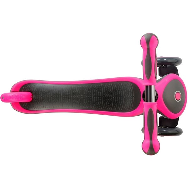 Самокат Y-Scoo RT Globber My free Titanium neon с блокировкой колес фото 3