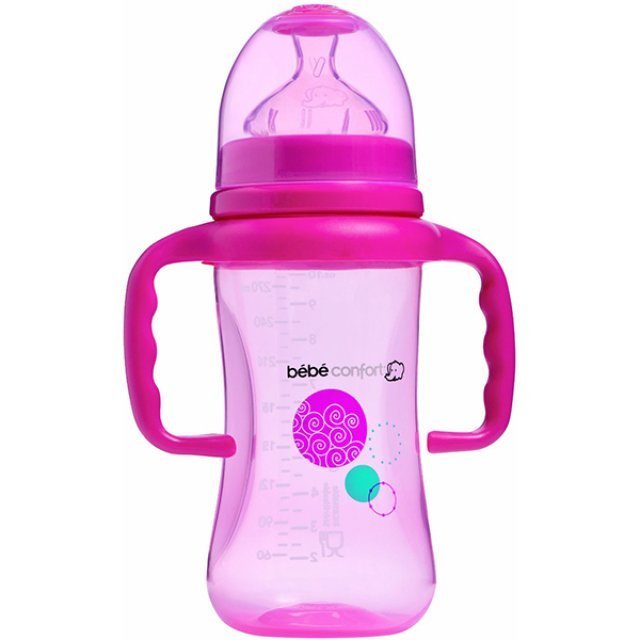 Бутылочка Bebe Confort серия Maternity Бебе Конфорт Матернити с ручками 270 мл - Фото