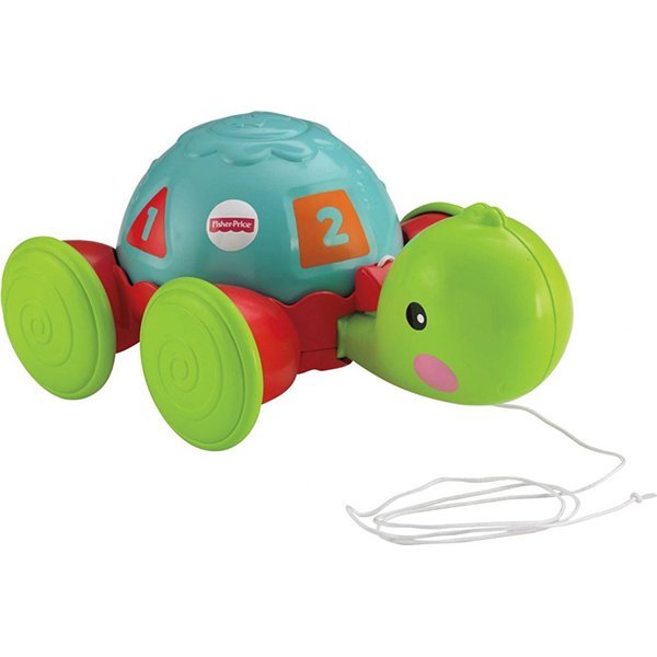 FP Y8652 Обучающая черепашка на колесиках Fisher Price фото 1