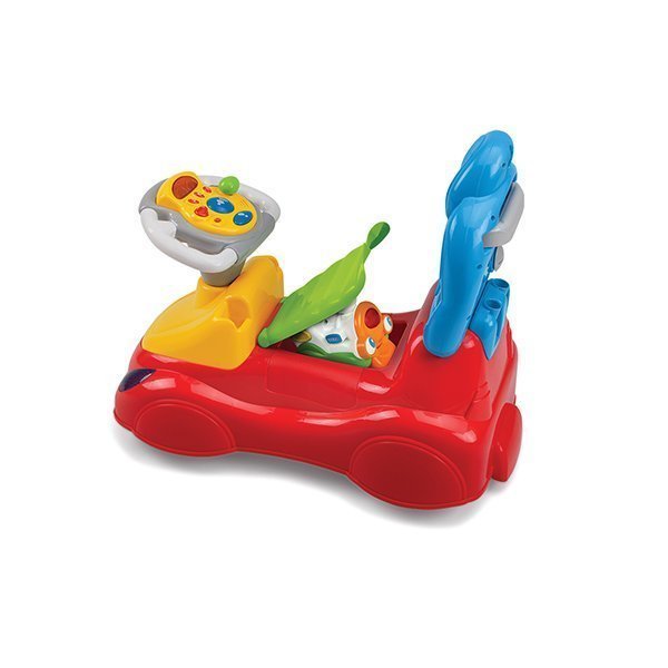 2133 Машина-каталка Weina с родительской ручкой фото 4