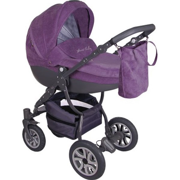 Фото Детская коляска Lonex Sweet Baby Pastel 2 в 1, реальные фотографии клиентов | Коляски-Кроватки.Ру