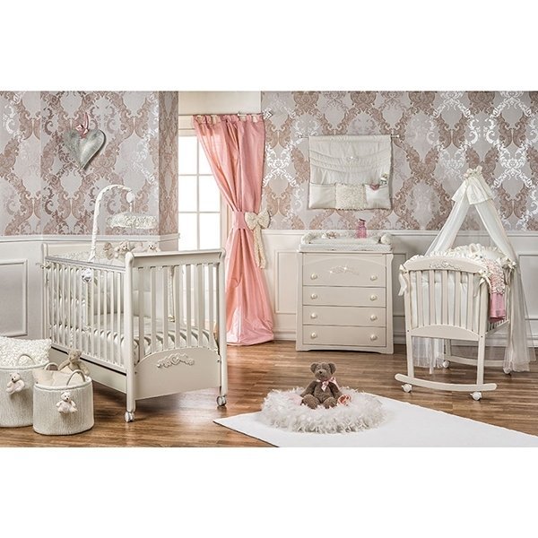 Одеяло для люльки Picci Luxary Flora Hearts фото 1