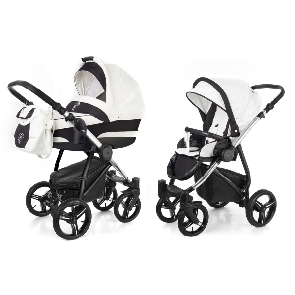 Детская коляска Esspero Newborn Lux 2 в 1, шасси Chrome - Фото