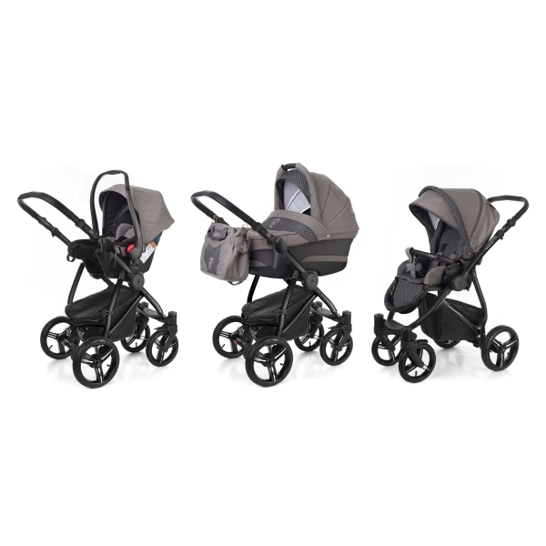 Фото Детская коляска Esspero Newborn Lux 3 в 1, шасси Black, реальные фотографии клиентов | Коляски-Кроватки.Ру