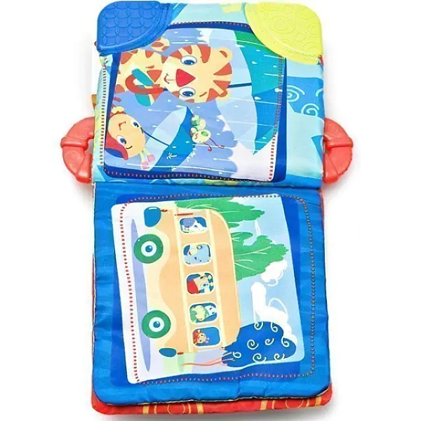 Развивающая книжка с прорезывателем Bright Starts Брайт Стартс Весёлые Зверюшки 8475 в ассортименте фото 2