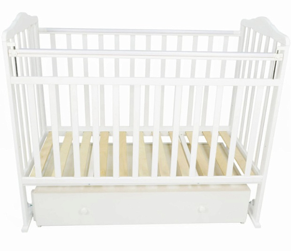 Детская кроватка Indigo Милана New+, маятник/ящик фото 2