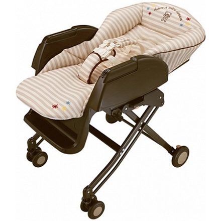 Колыбель Aprica стульчик для кормления Yura Lism EasyWash Wide&Air