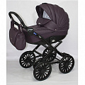 Детская коляска BeBe-Mobile Giulia Deluxe Carbon 2 в 1, эко-кожа (51S 
						
					) — Фото