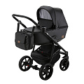 Детская коляска BeBe-Mobile Gusto Deluxe 3 в 1, эко-кожа (GU115 (черная эко-кожа)
						
					) — Фото