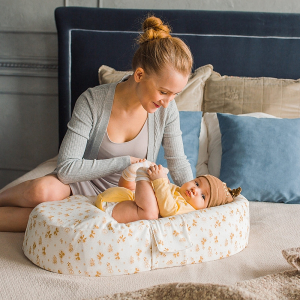 Эргономический матрасик-кокон Седьмое небо детям фото 4